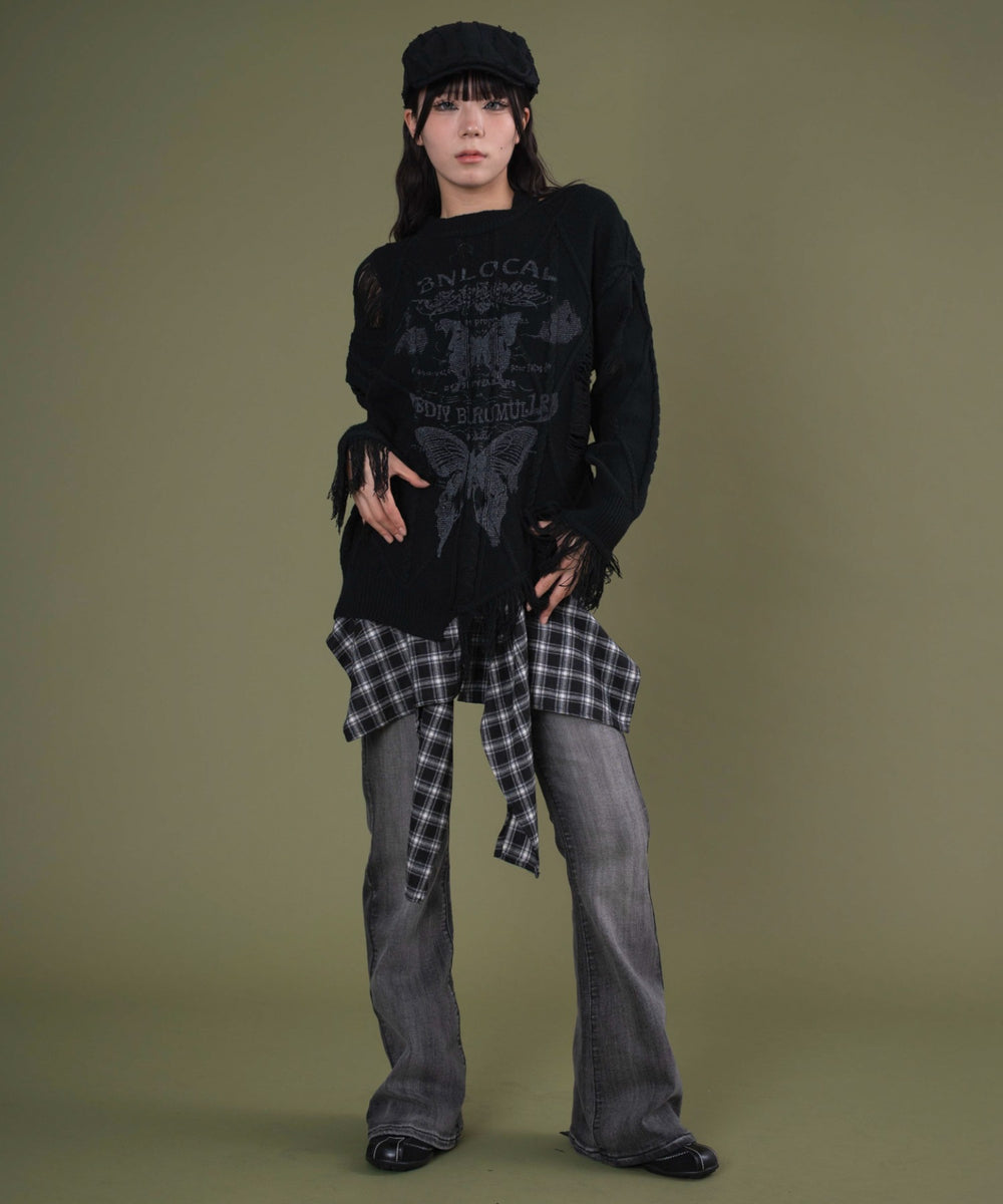 ブラック モデル：160cm F着用