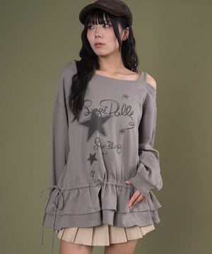 ベージュ モデル：160cm F着用