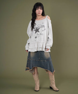 ホワイトアイボリー モデル：160cm F着用