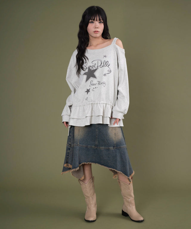 ホワイトアイボリー モデル：160cm F着用