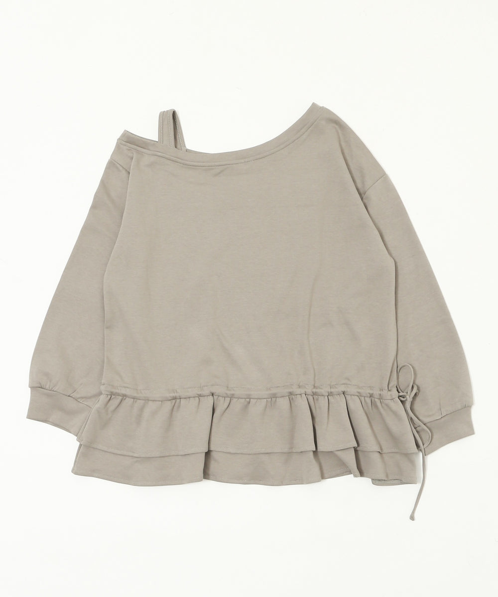 ワンショルダースタープルオーバー