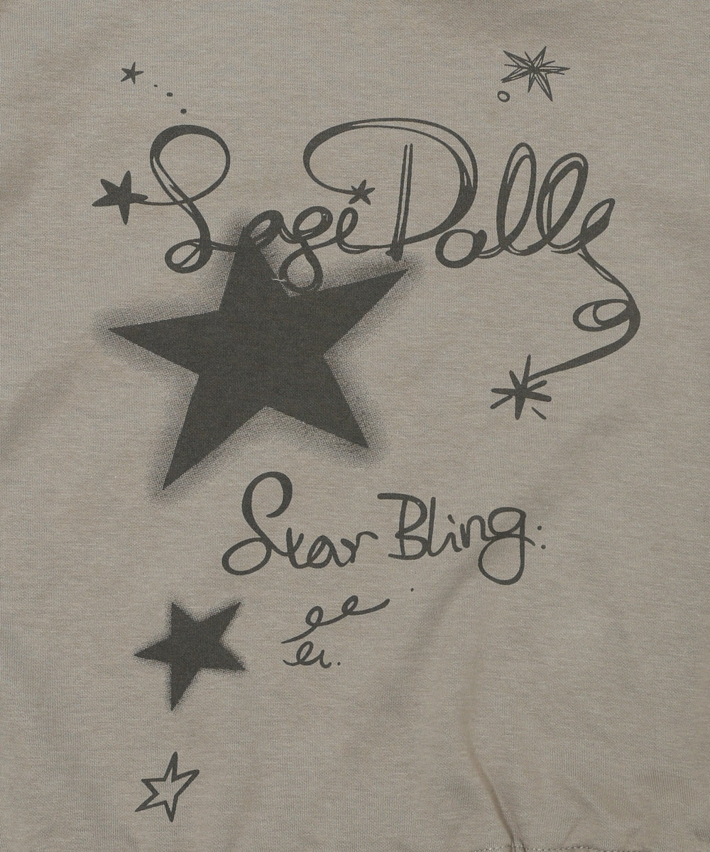 ワンショルダースタープルオーバー