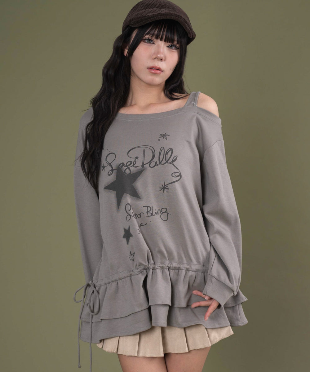 ベージュ モデル：160cm F着用