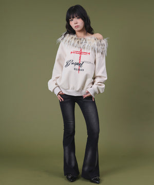 ホワイトアイボリー モデル：160cm F着用