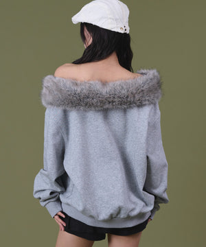 杢グレー モデル：160cm F着用