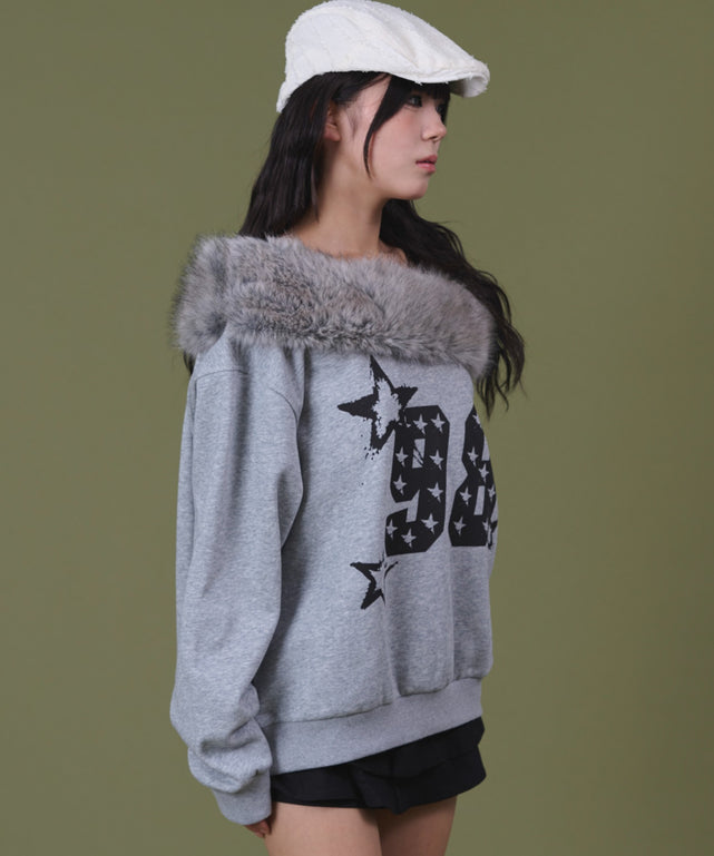 杢グレー モデル：160cm F着用