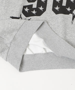 ファーオフショルダースターロゴプルオーバー