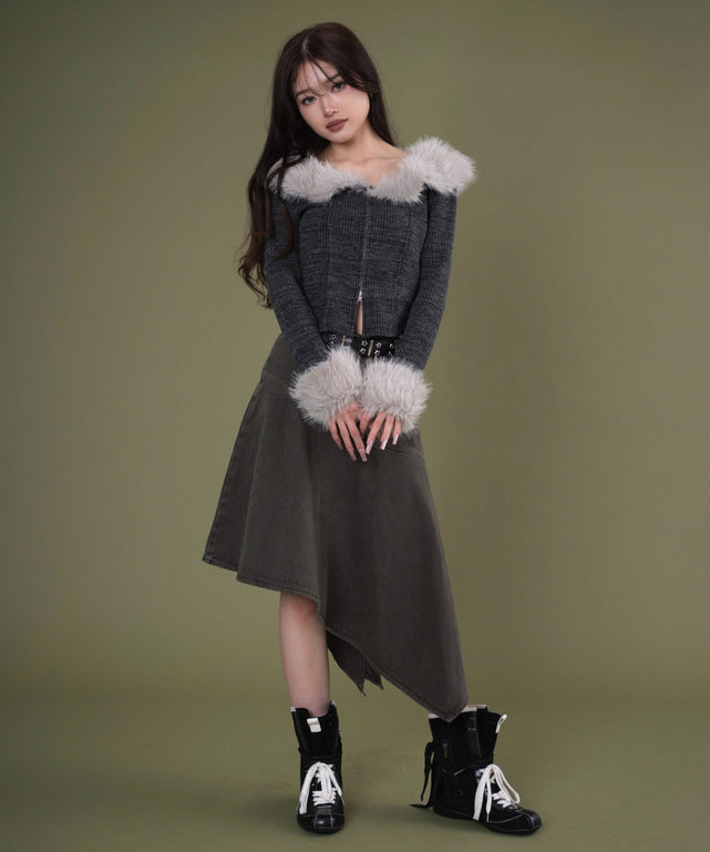 チャコール モデル：160cm F着用