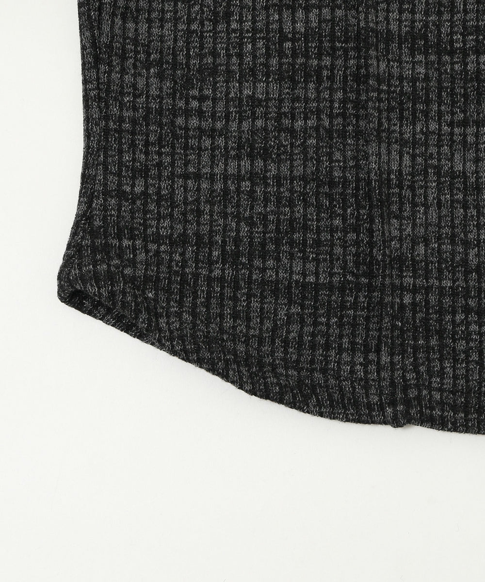 ファーデザインジップニット