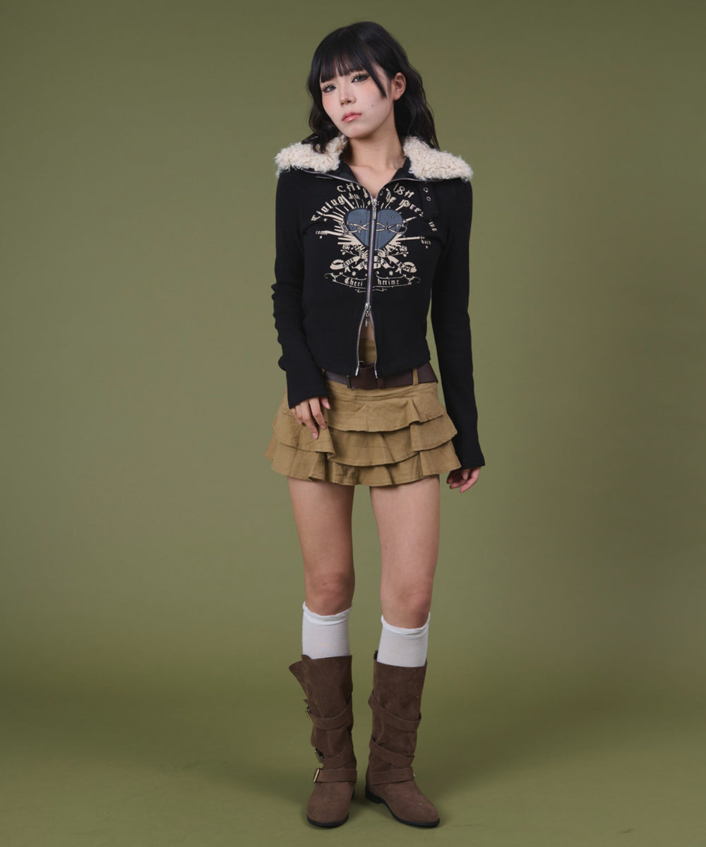 ブラック モデル：160cm F着用