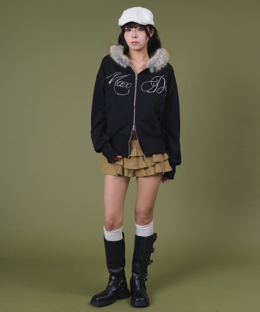 ブラック モデル：160cm F着用