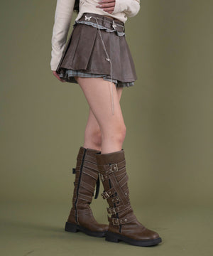 ブラウン モデル：163cm S着用