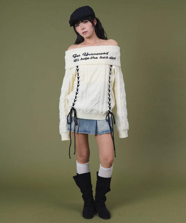 ホワイトアイボリー モデル：160cm F着用