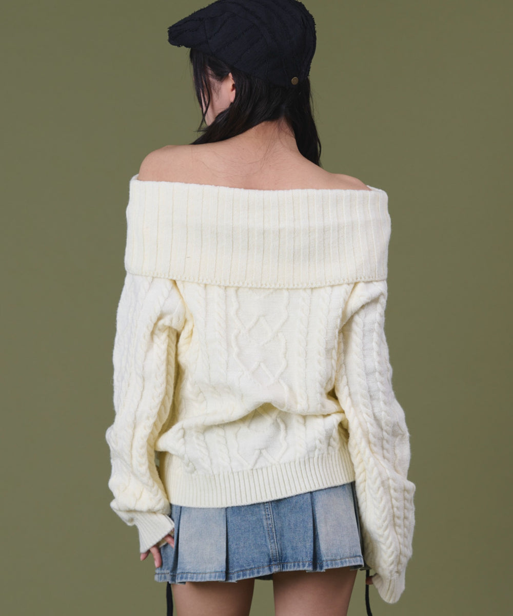 ホワイトアイボリー モデル：160cm F着用