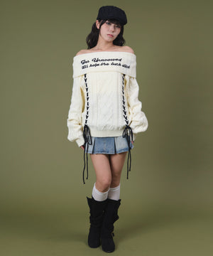 ホワイトアイボリー モデル：160cm F着用