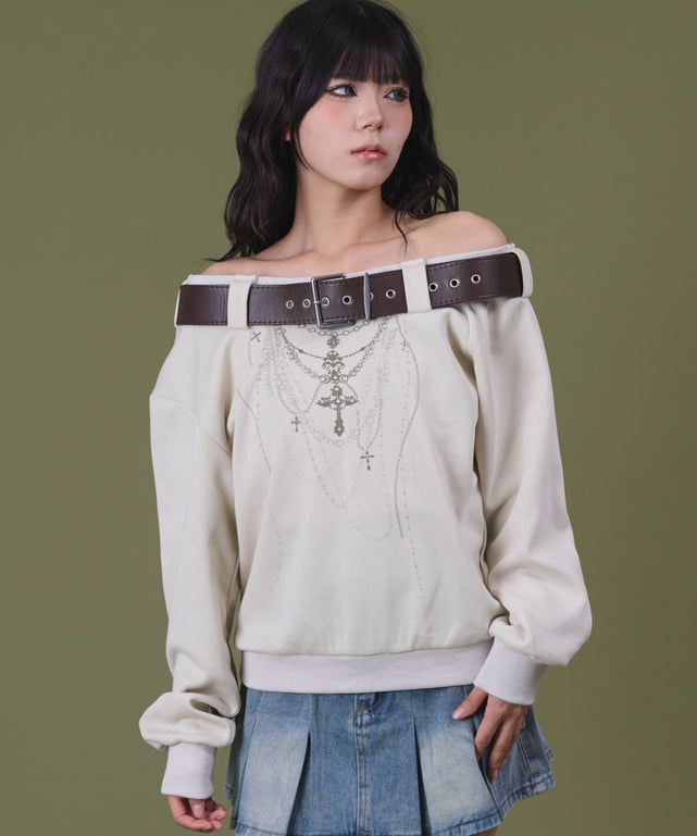 ホワイトアイボリー モデル：160cm F着用