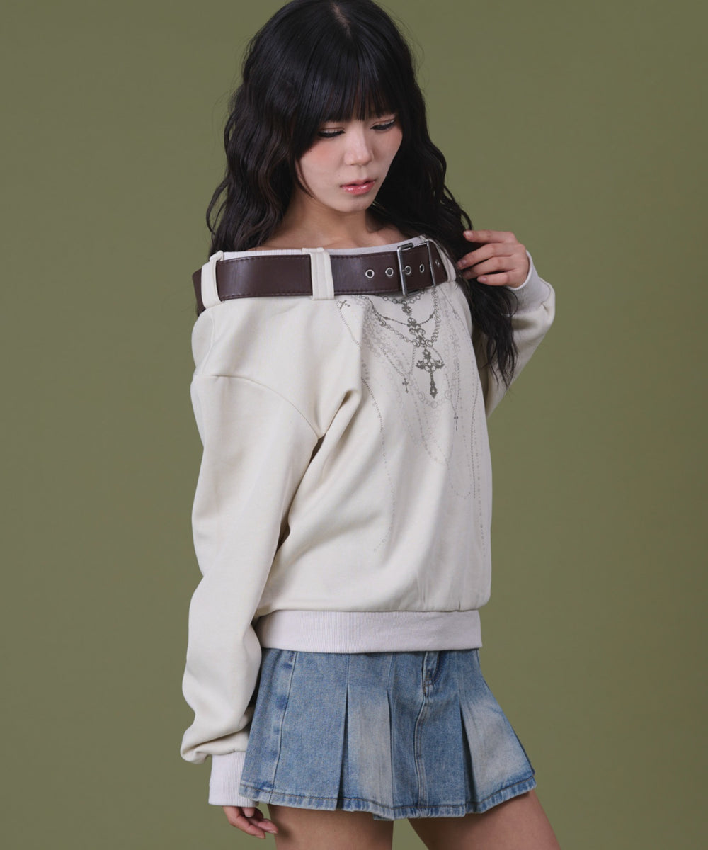 ホワイトアイボリー モデル：160cm F着用