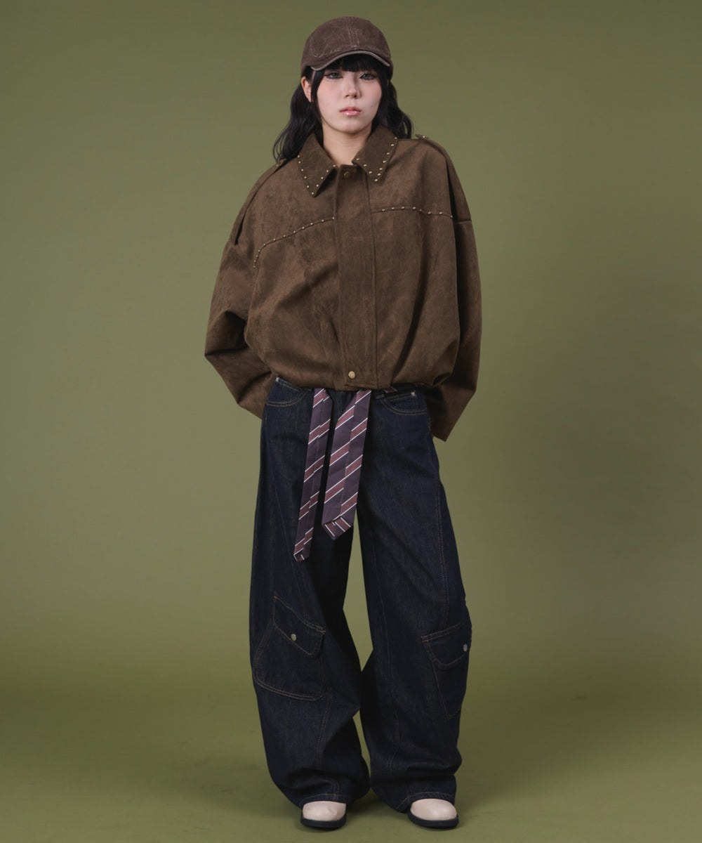 ブラウン モデル：160cm F着用