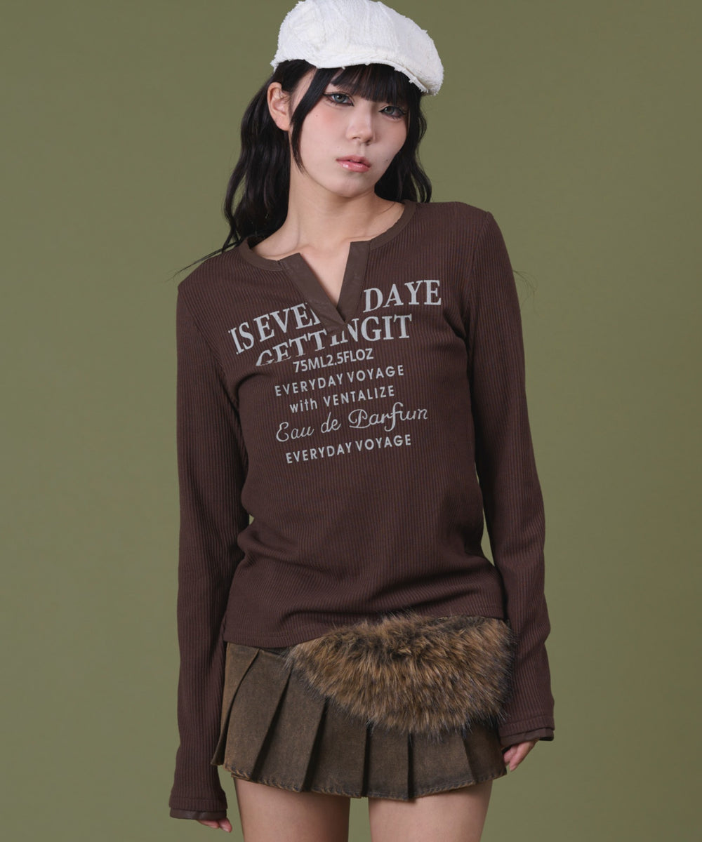 ブラウン モデル：160cm F着用