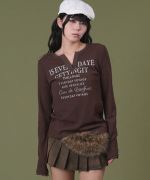 ブラウン モデル：160cm F着用