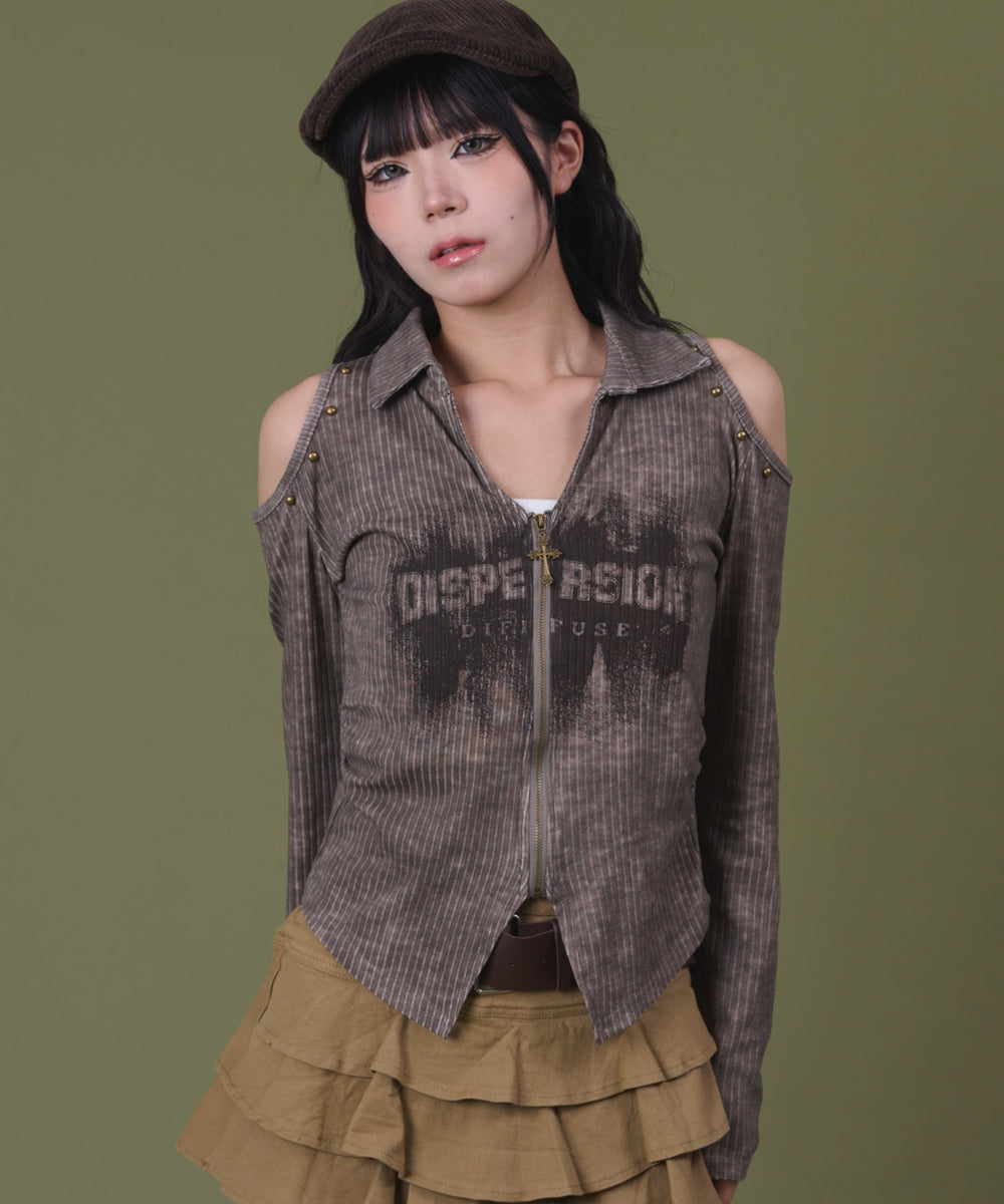 ブラウン モデル：160cm F着用