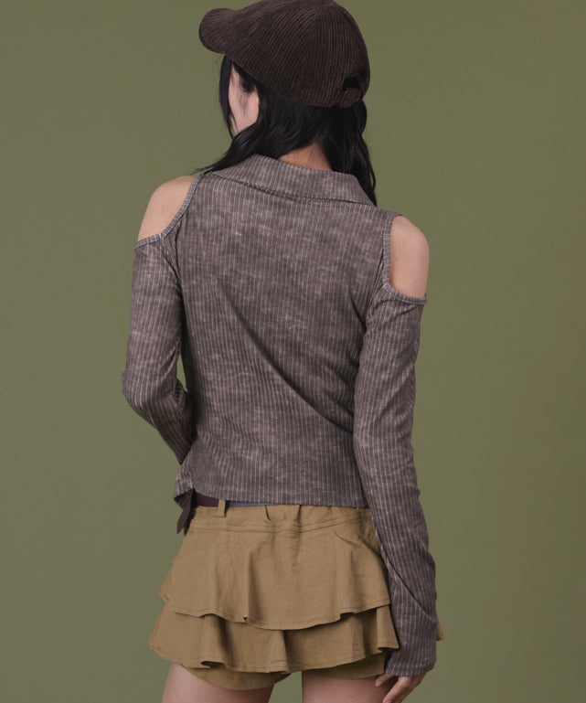 ブラウン モデル：160cm F着用