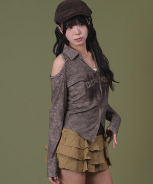 ブラウン モデル：160cm F着用