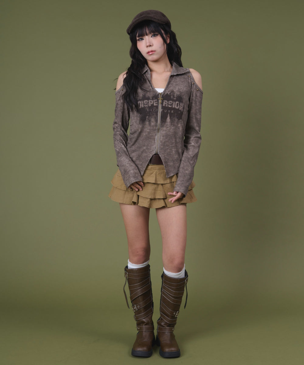 ブラウン モデル：160cm F着用