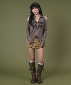 ブラウン モデル：160cm F着用