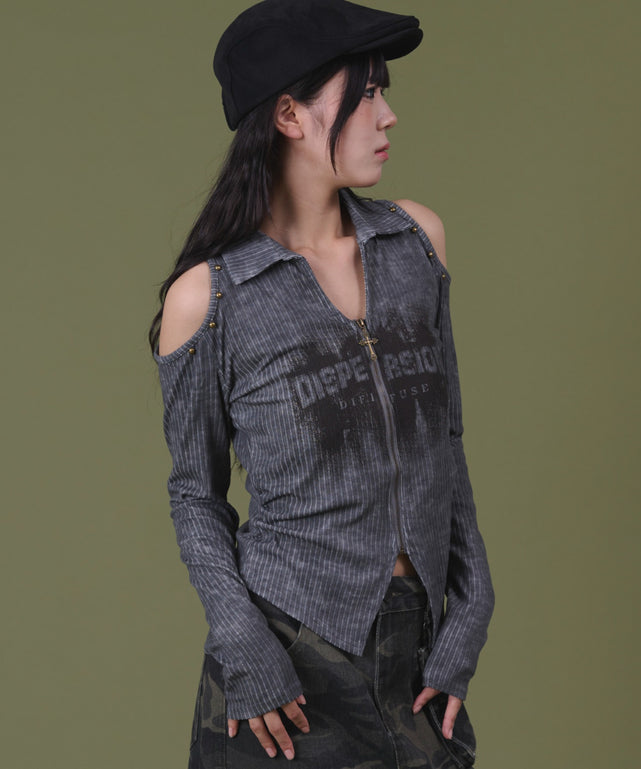 グレー モデル：160cm F着用