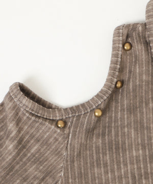 ショルダーデザインジップトップ