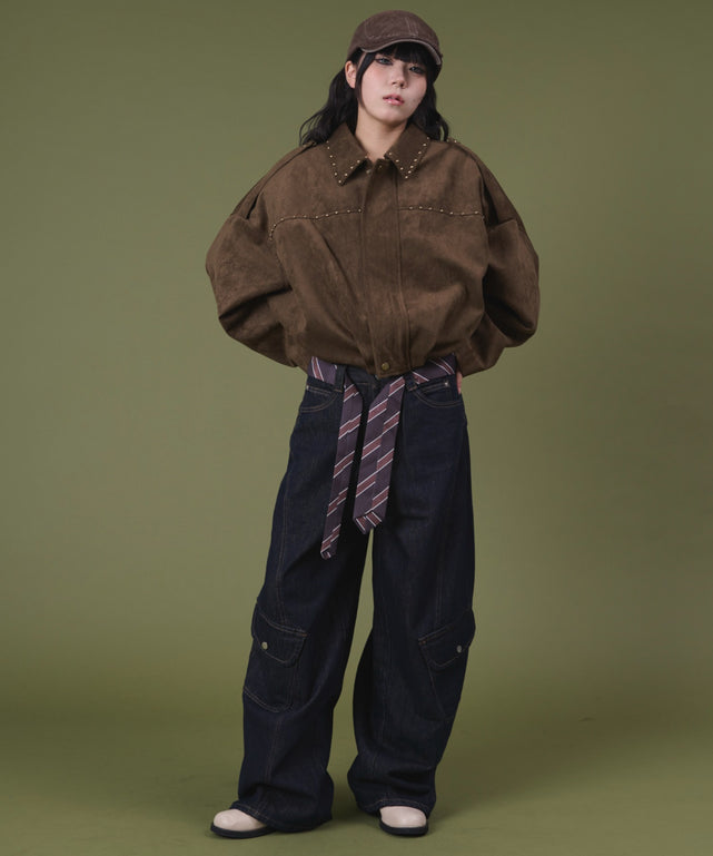 デニムインディゴ モデル：160cm S着用