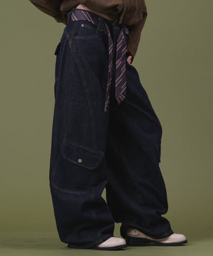 デニムインディゴ モデル：160cm S着用