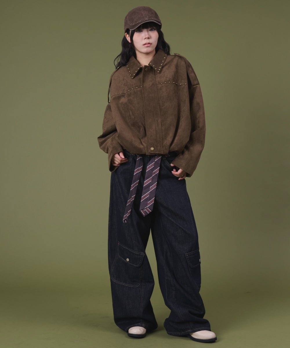 デニムインディゴ モデル：160cm S着用