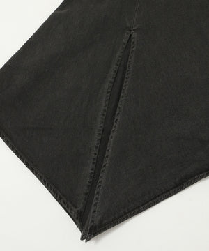 ベルト付きヘムスカート