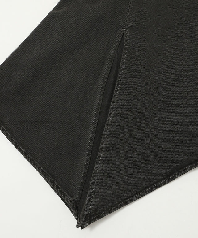 ベルト付きヘムスカート