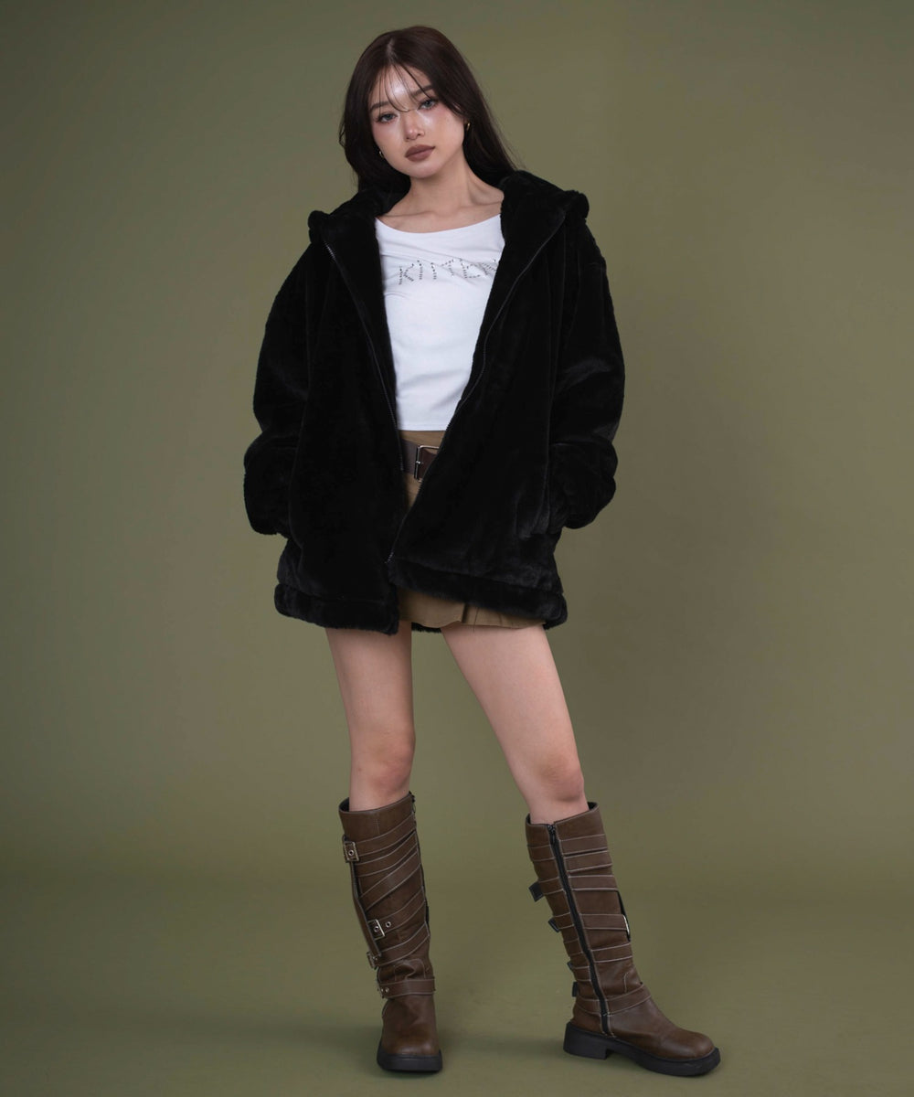 ブラック モデル：163cm F着用