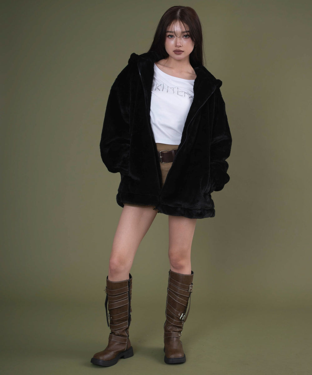 ブラック モデル：163cm F着用