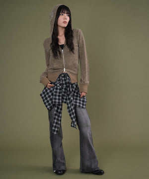 カーキ モデル：160cm F着用