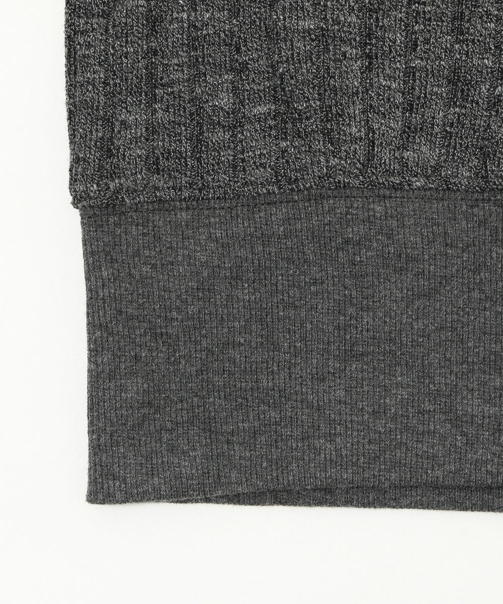 フードラインストーンジップパーカー