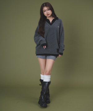 グレー モデル：163cm F着用