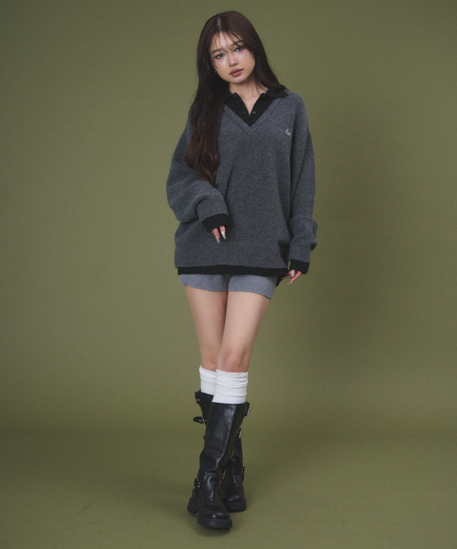 グレー モデル：163cm F着用