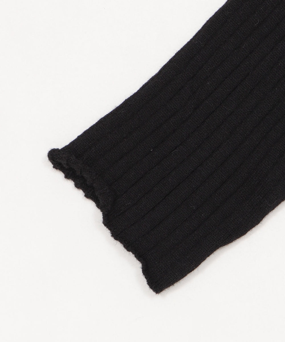 Vネックナンバービッグニット