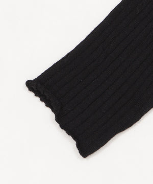 Vネックナンバービッグニット