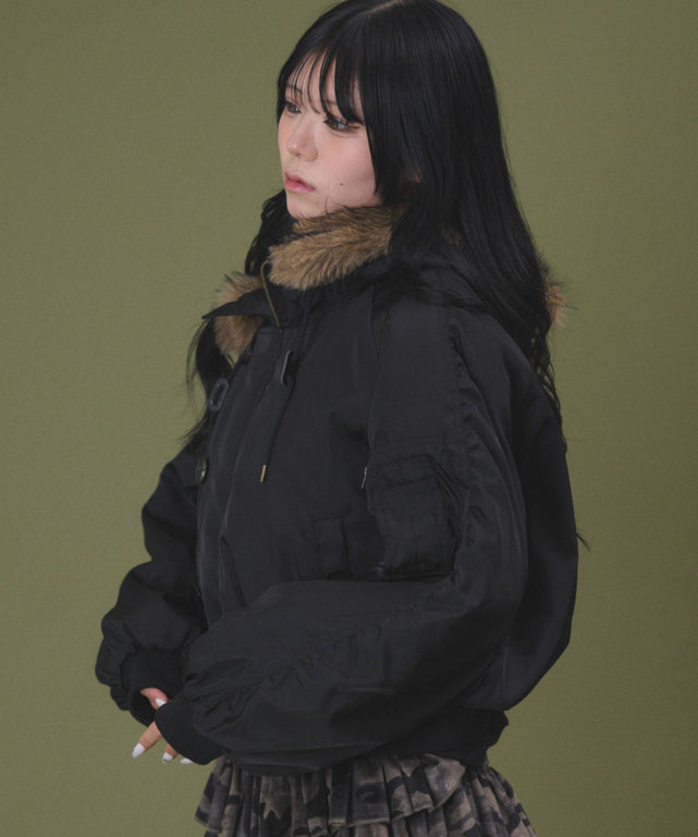 ブラック モデル：160cm F着用