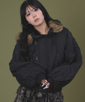 ブラック モデル：160cm F着用