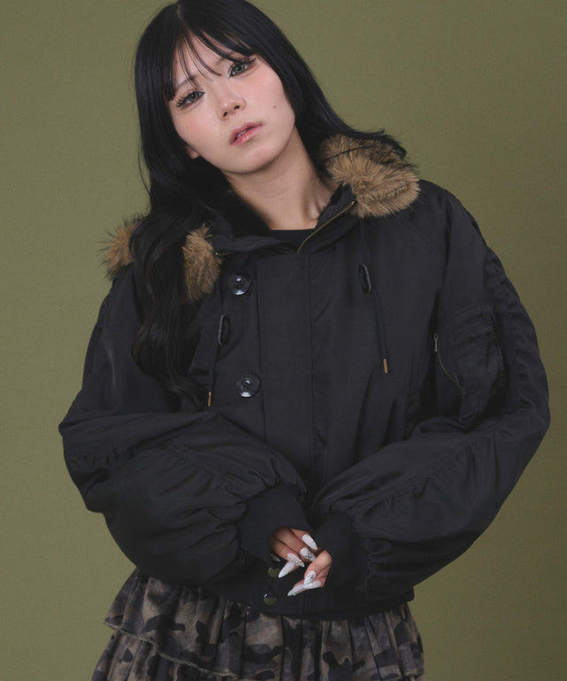 ブラック モデル：160cm F着用