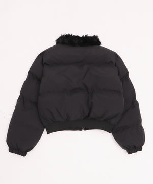 Fファーロゴパデッドブルゾン