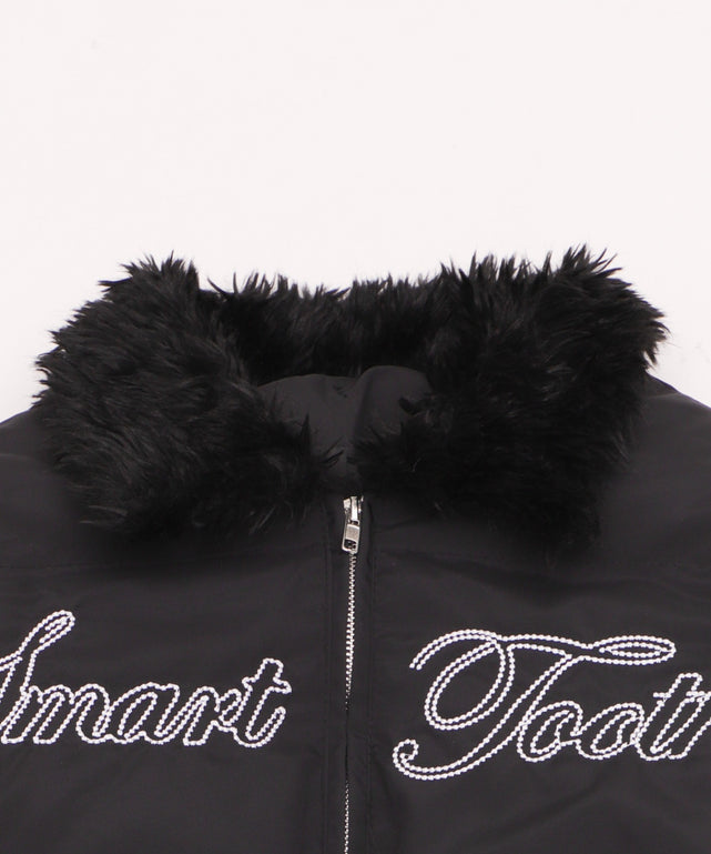 Fファーロゴパデッドブルゾン