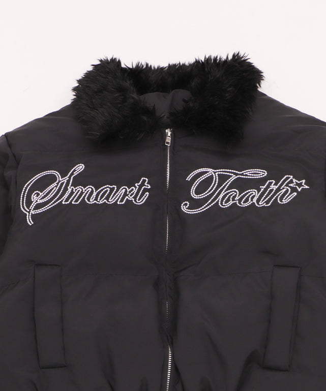 Fファーロゴパデッドブルゾン